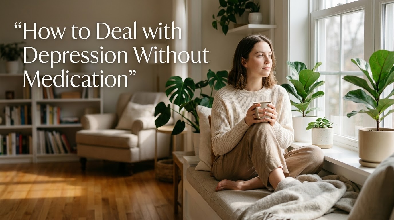 How to Deal with Depression without Medication