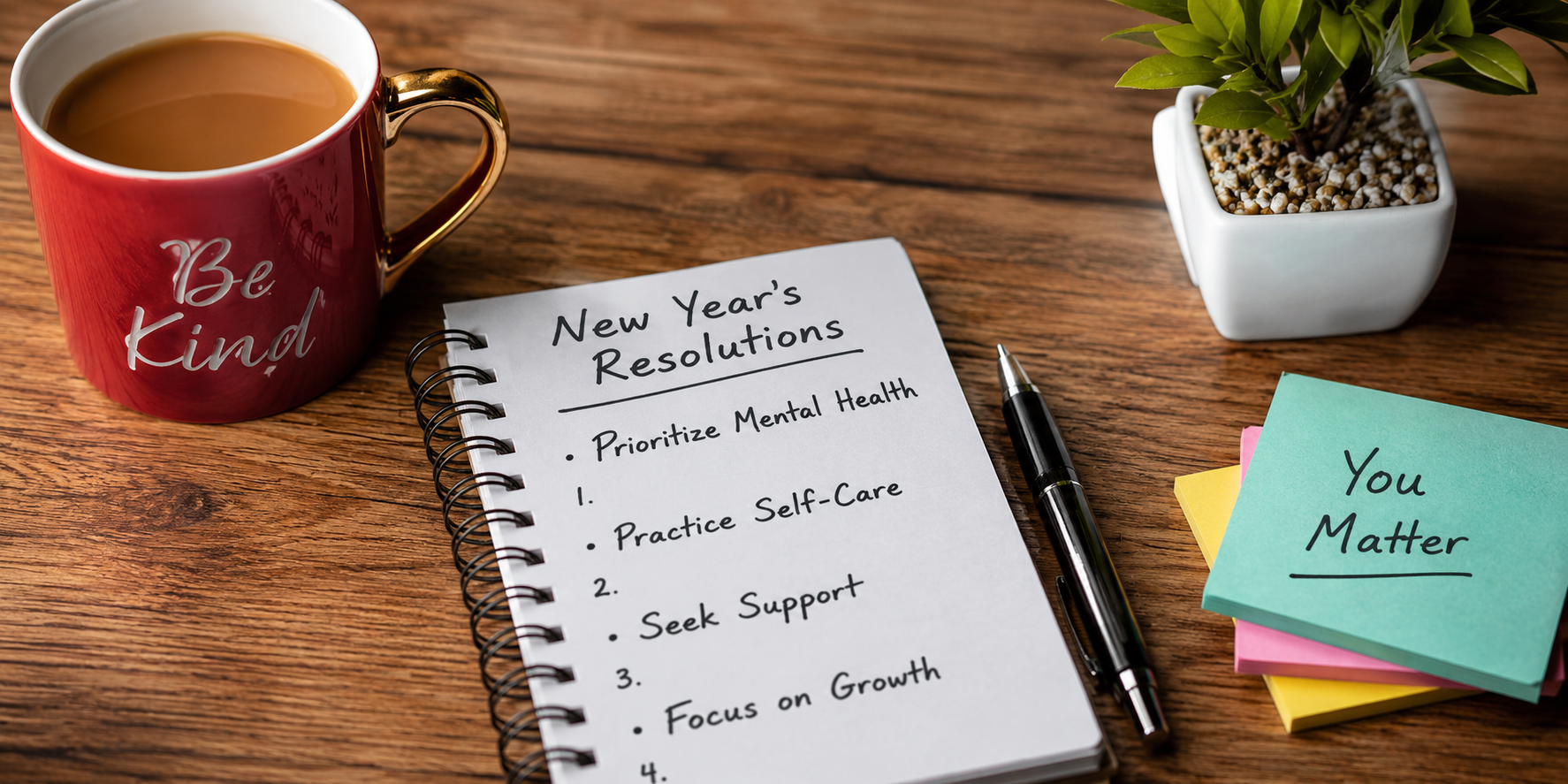 Mental health New Year's resolutions