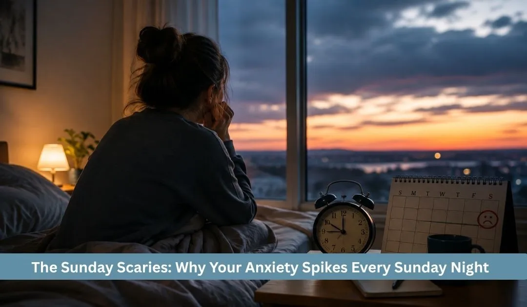 The Sunday Scaries Why Your Anxiety Spikes Every Sunday Night The Sunday Scaries Why Your Anxiety Spikes Every Sunday Night